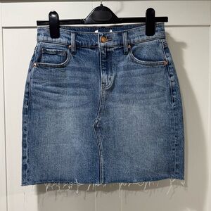 Evereve Classic Denim Mini Skirt